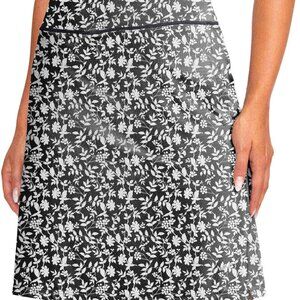 Women's 20" Knee Length Skorts Skirts + Athletic Tennis Golf Skirt for Women Cas